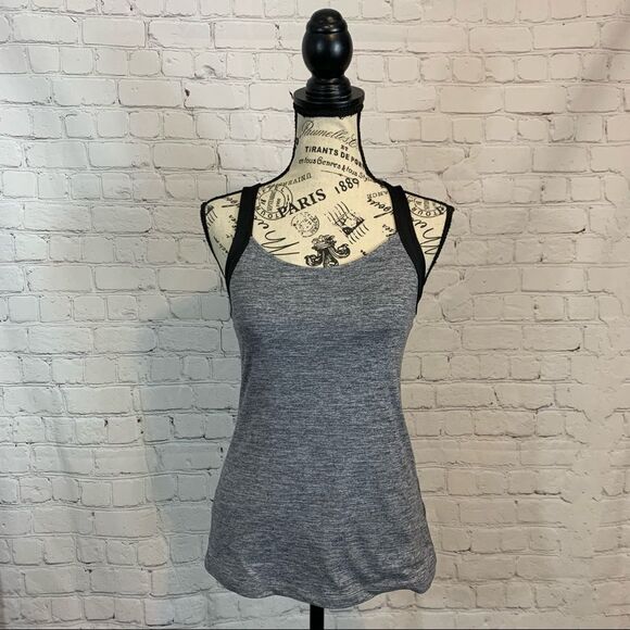Old Navy Active Go Fry Fitted Workout Tank Top size Extra Small Grey - Picture 1 of 8